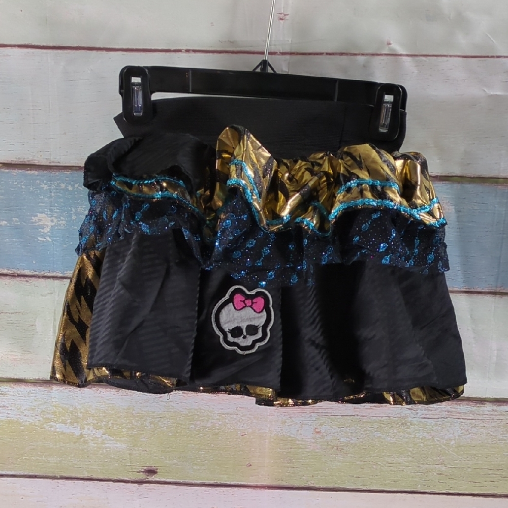 Monster High Black and Pink Skirt